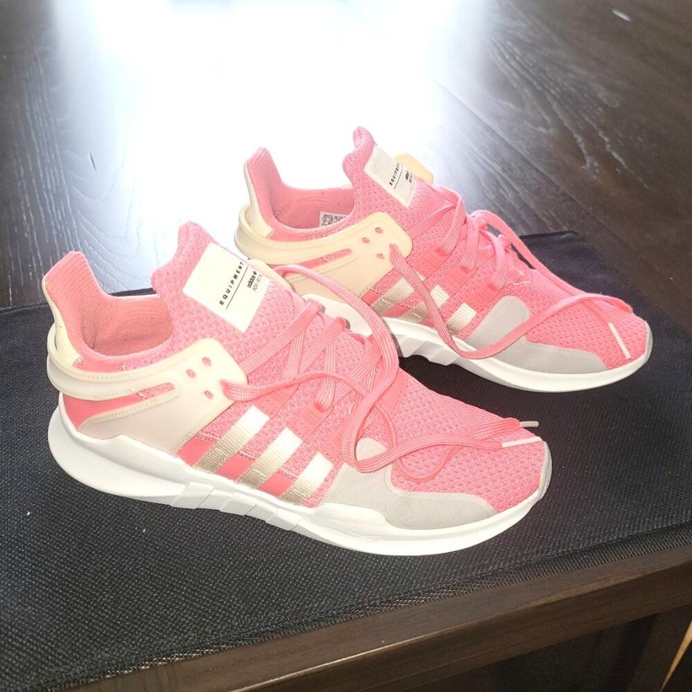 Adidas EQT ADV 91/16 Sneakers – Women’s 7.5 Pink/White/Grey